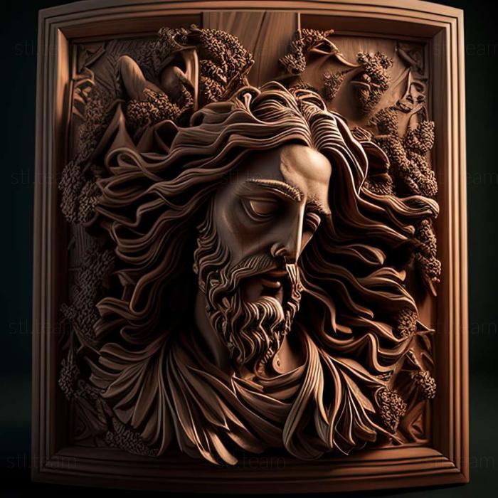 3D модель Ісус Христос (STL)